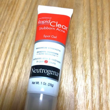 Rapid Clear Stubborn Acne Spot Treatment Gel/Neutrogena/その他スキンケアを使ったクチコミ（1枚目）