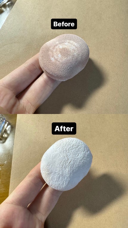 パフ・スポンジ専用洗剤/DAISO/その他化粧小物を使ったクチコミ(1枚目)
