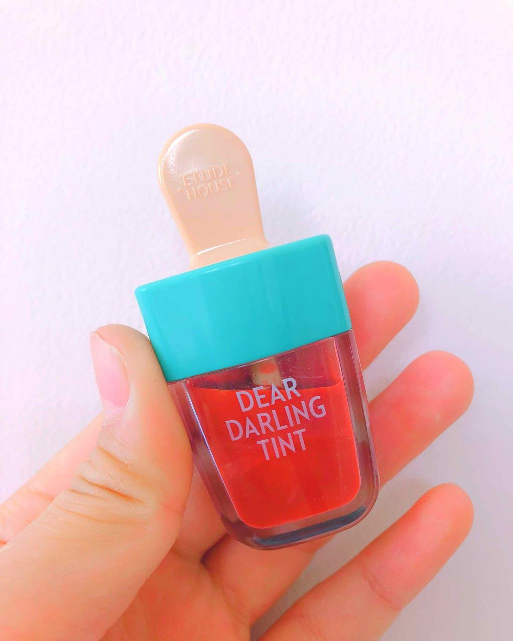 ディアダーリン ウォータージェルティント (アイスティント)/ETUDE/口紅を使ったクチコミ(1枚目)