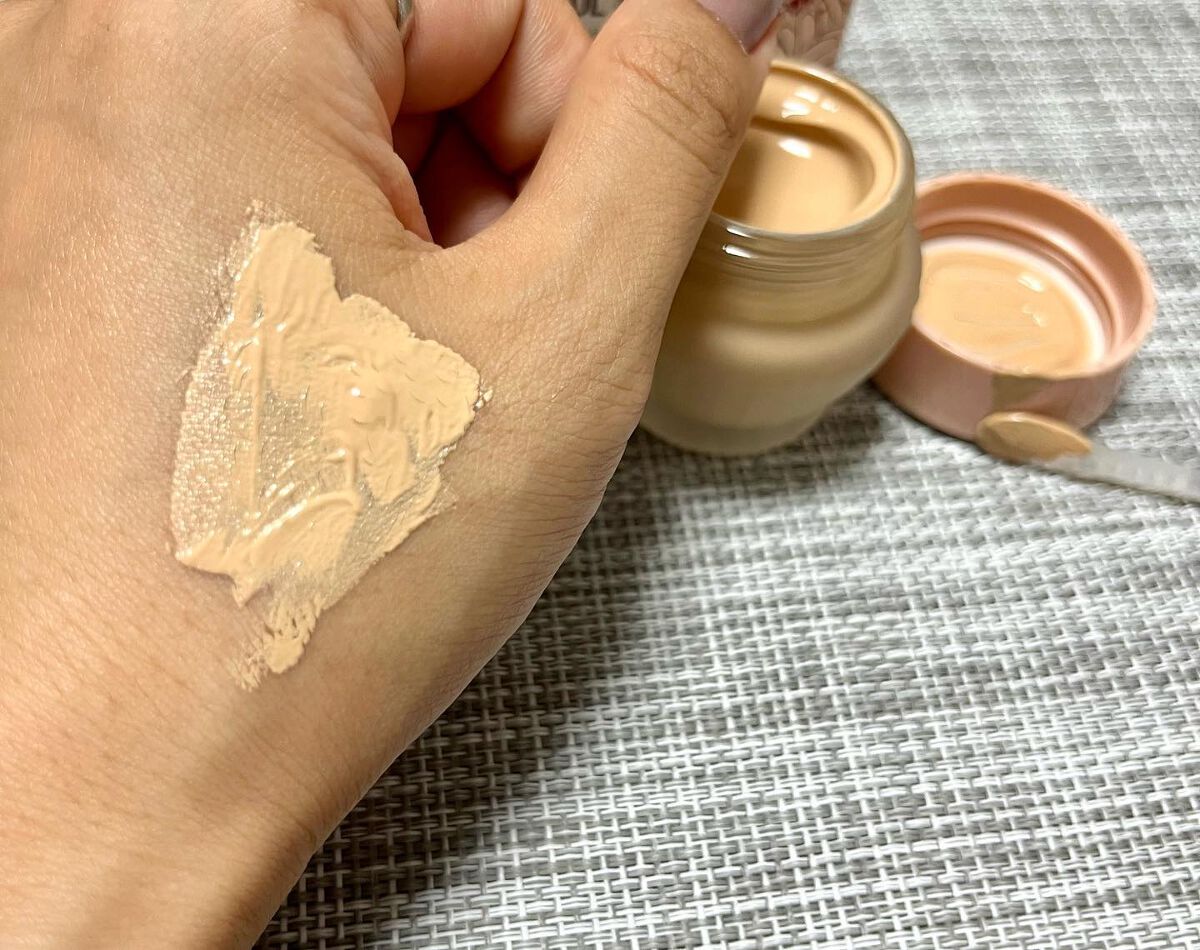 フォンダン クリーム ファンデーション/PAUL & JOE BEAUTE/クリーム・エマルジョンファンデーションを使ったクチコミ(7枚目)