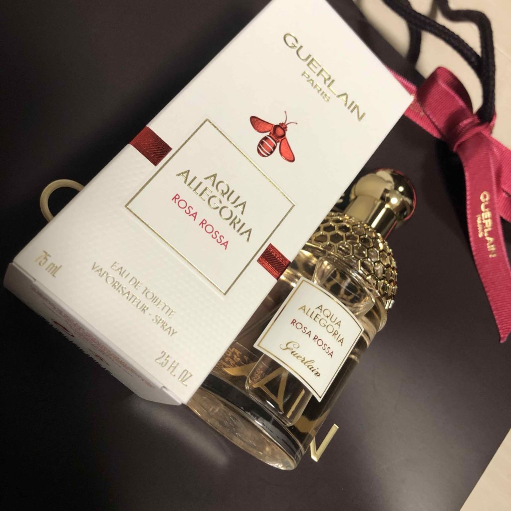 試してみた】アクア アレゴリア ローザ ロッサ GUERLAINのリアル 試してみた】アクア アレゴリア ローザ ロッサ GUERLAINのリアル