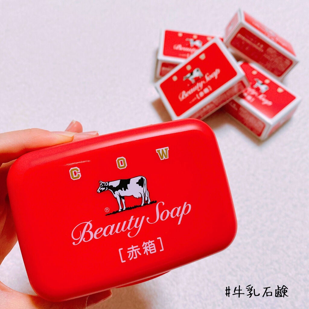 赤箱 (しっとり)/カウブランド/洗顔石鹸を使ったクチコミ(2枚目)