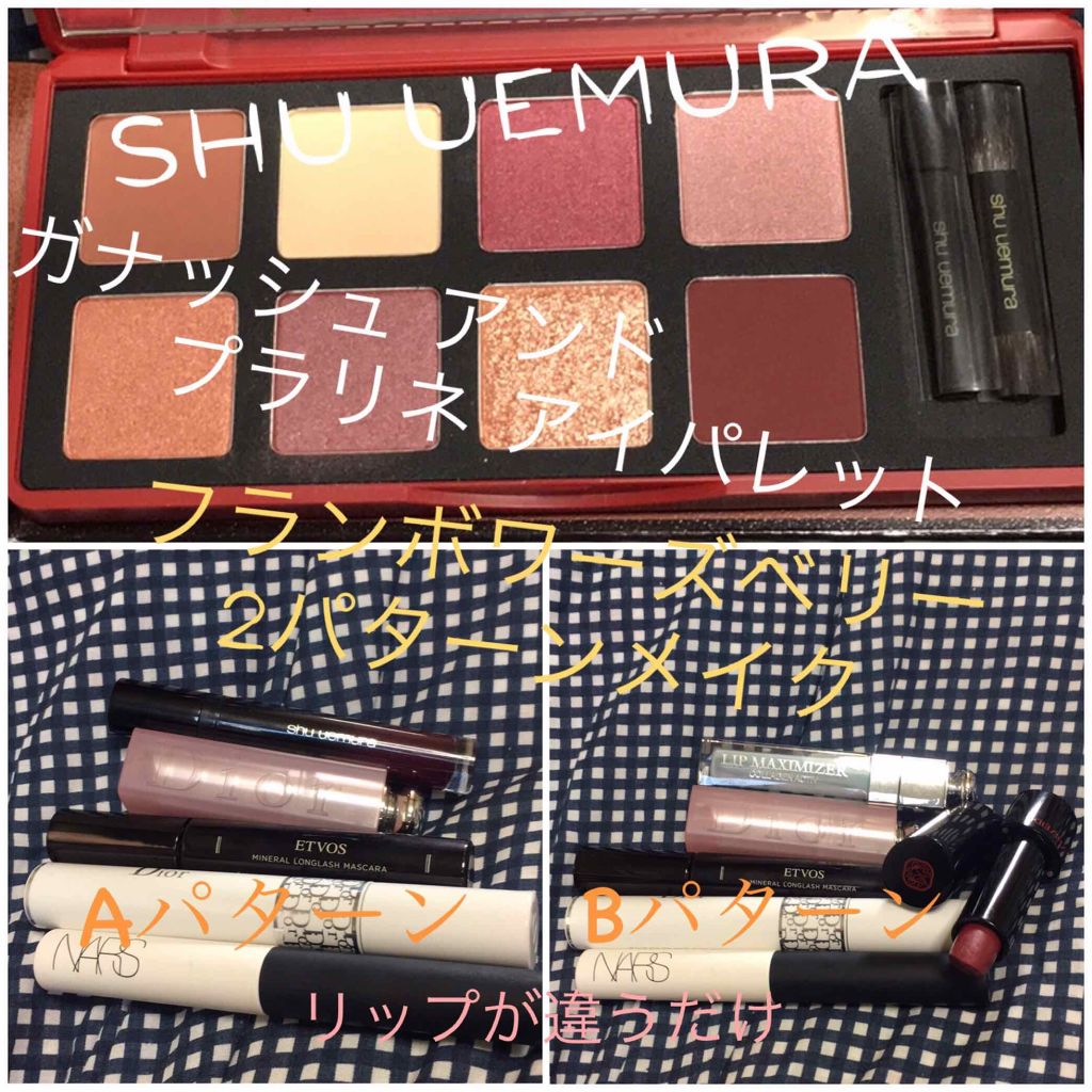 ガナッシュ アンド プラリネ アイパレット/shu uemura/アイシャドウパレットを使ったクチコミ(1枚目)