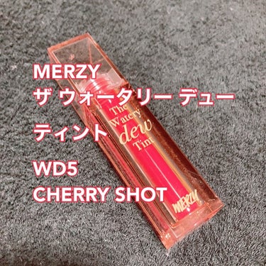 ザ ウォータリー デューティント WD5 チェリー ショット/MERZY/口紅の画像