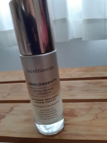 スキンロンジェヴィティ VP インフュージョン/bareMinerals/美容液を使ったクチコミ（1枚目）