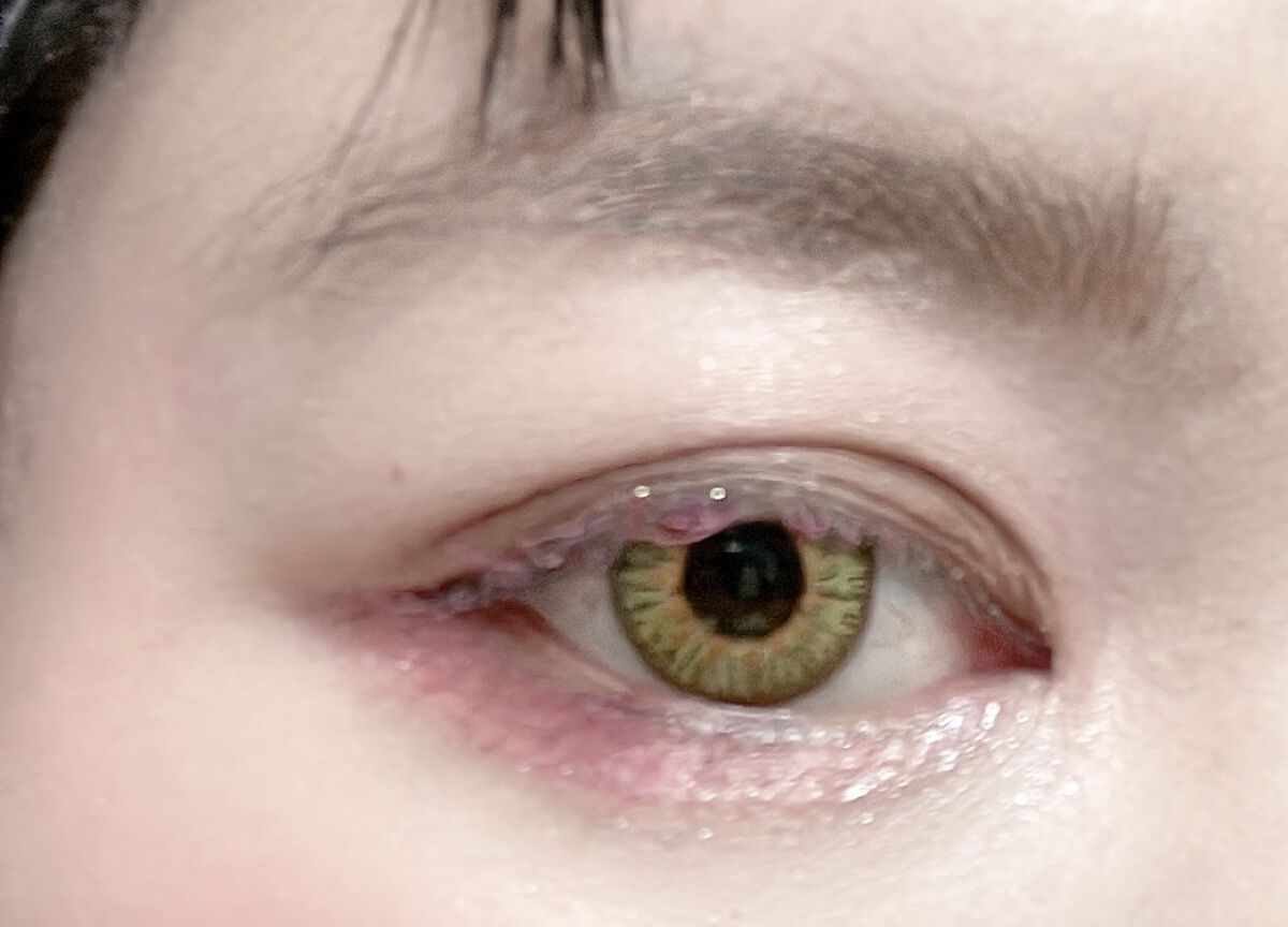 アイコニックルック アイシャドウ S101 messenger of spring/JILL STUART/単色アイシャドウを使ったクチコミ（2枚目）