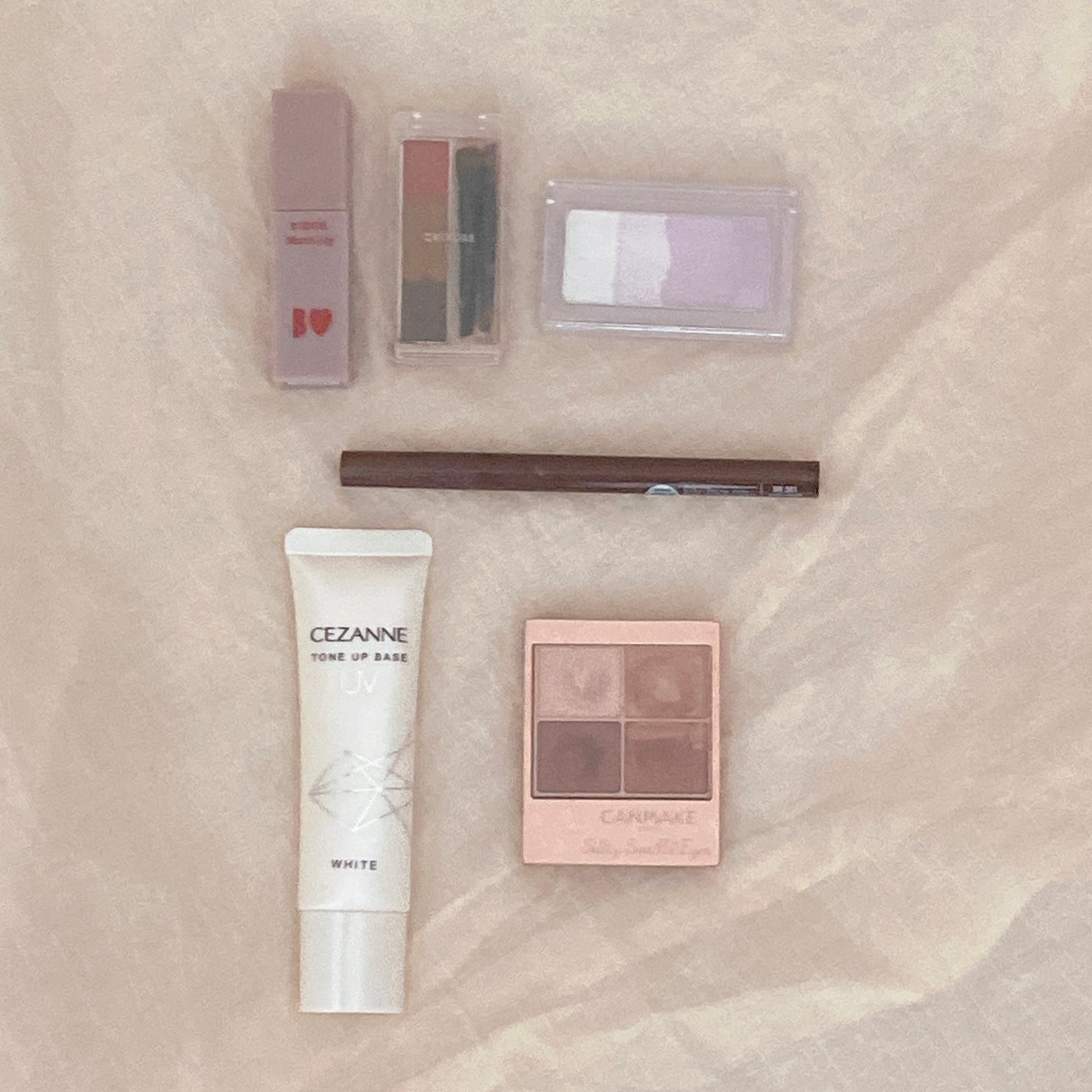 ハイライトカラー・ラベンダー/無印良品/パウダーハイライトを使ったクチコミ(1枚目)