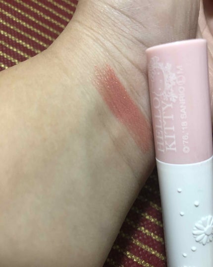 Blooming Kitty リップスティック/DAISO/口紅を使ったクチコミ(1枚目)