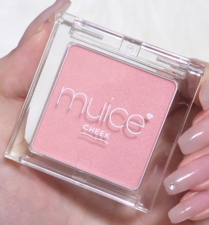 ぽわんチーク/muice/パウダーチークを使ったクチコミ(1枚目)
