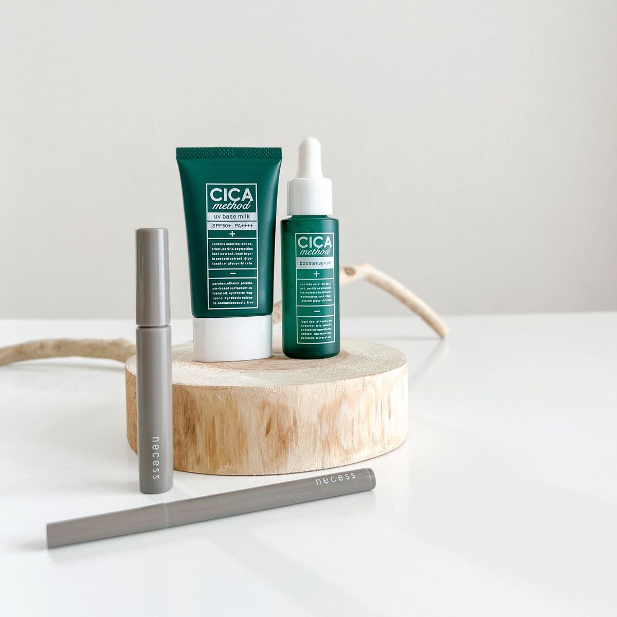 necess まゆ書き足し美容液ティント /コジット/眉ティントを使ったクチコミ(1枚目)