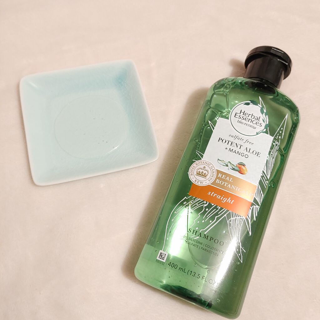 ビオリニュー アロエ&マンゴー シャンプー/コンディショナー/ハーバルエッセンス/市販シャンプーを使ったクチコミ(2枚目)