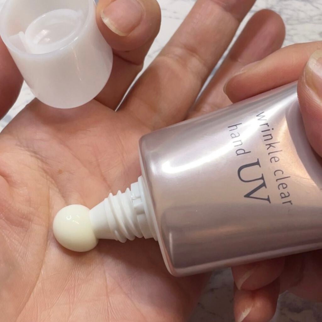 フォーザエフ 薬用 リンクルクリア ハンド UV /ナリスアップ/ハンドクリームを使ったクチコミ(6枚目)