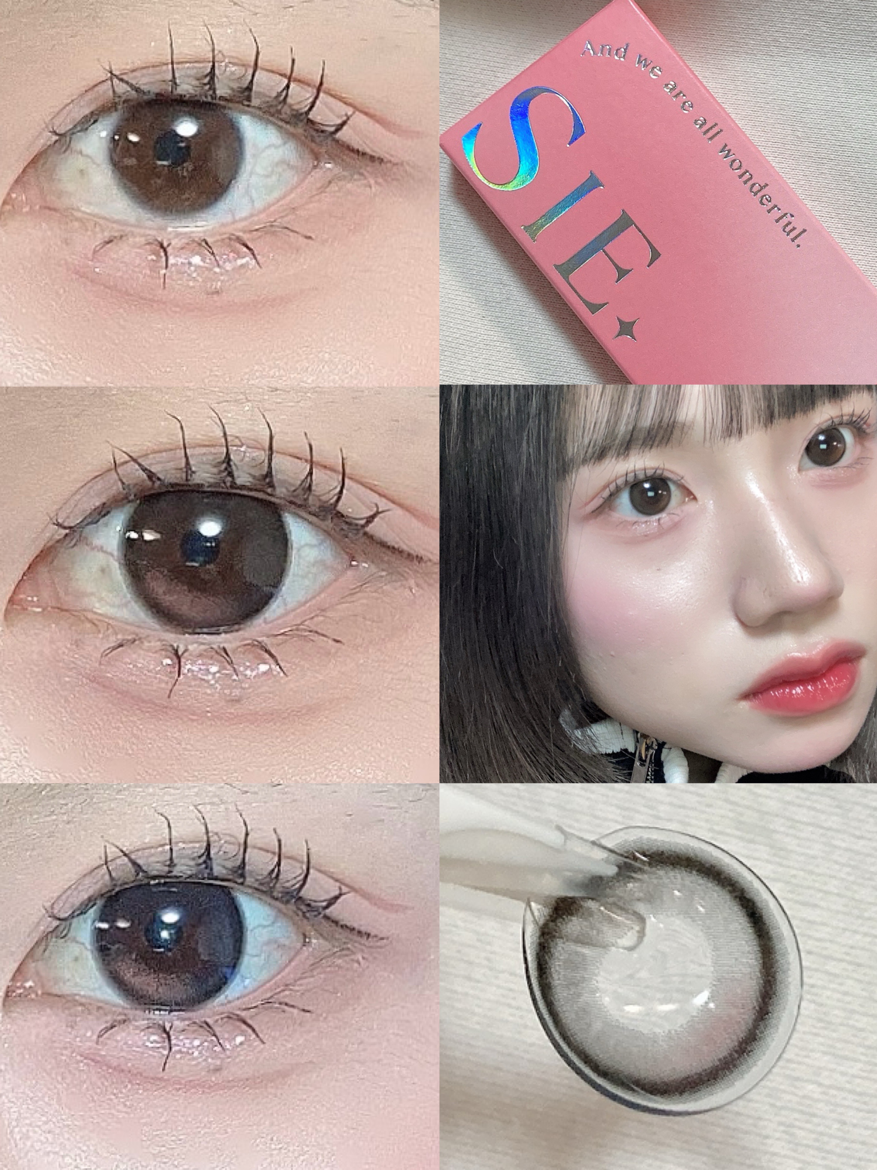 SIE. 1day/SIE./ワンデー（１DAY）カラコンを使ったクチコミ（2枚目）