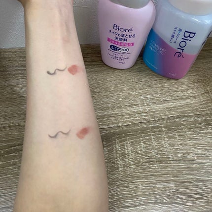 メイクも落とせる洗顔料 うるうる密着泡/ビオレ/泡洗顔を使ったクチコミ(2枚目)