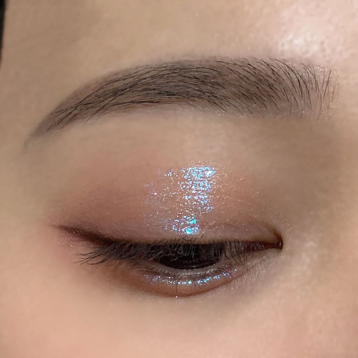 スパークリングギャラクシーリキッドアイシャドウ/COLORKEY/リキッドアイシャドウを使ったクチコミ(4枚目)