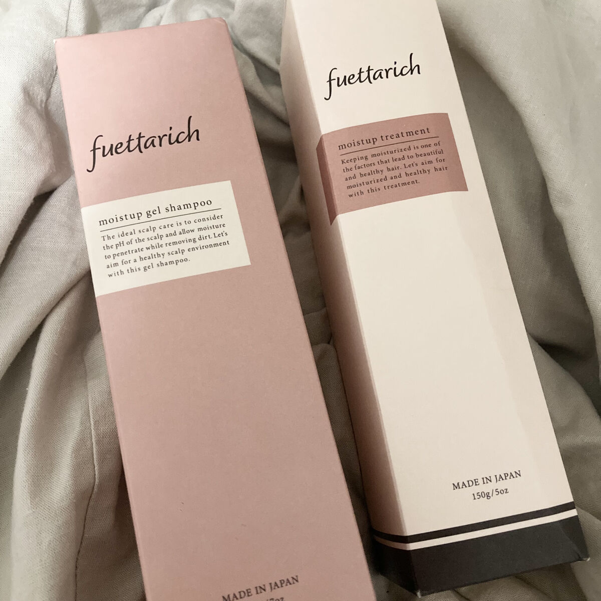 モイストアップ ジェル シャンプー/トリートメント/fuettarich (フエッタリッチ)/サロンシャンプーを使ったクチコミ（1枚目）