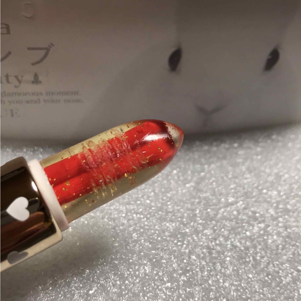 オイルインカラーリップ/JellyKiss/口紅を使ったクチコミ（3枚目）