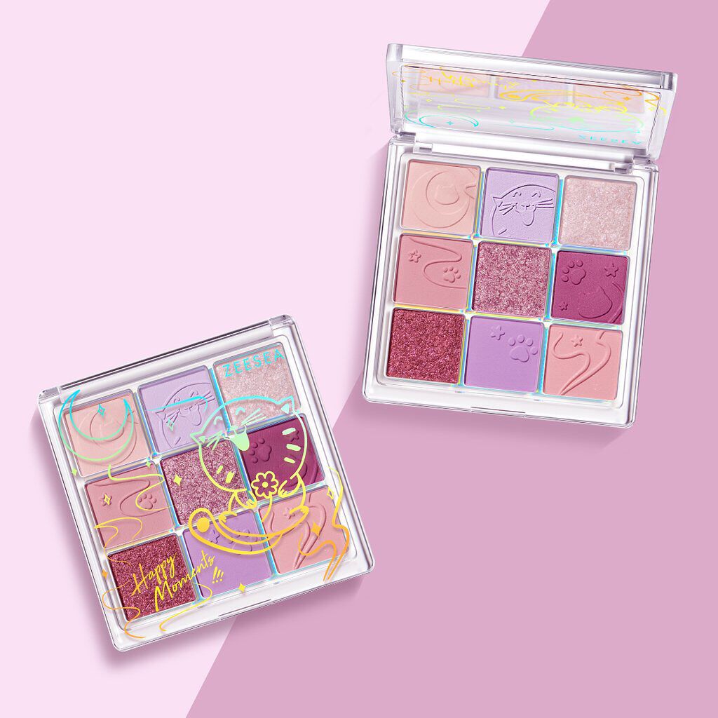 ダイヤモンドシリーズ 星空リキッドアイシャドウ/ZEESEA/リキッドアイシャドウを使ったクチコミ(4枚目)