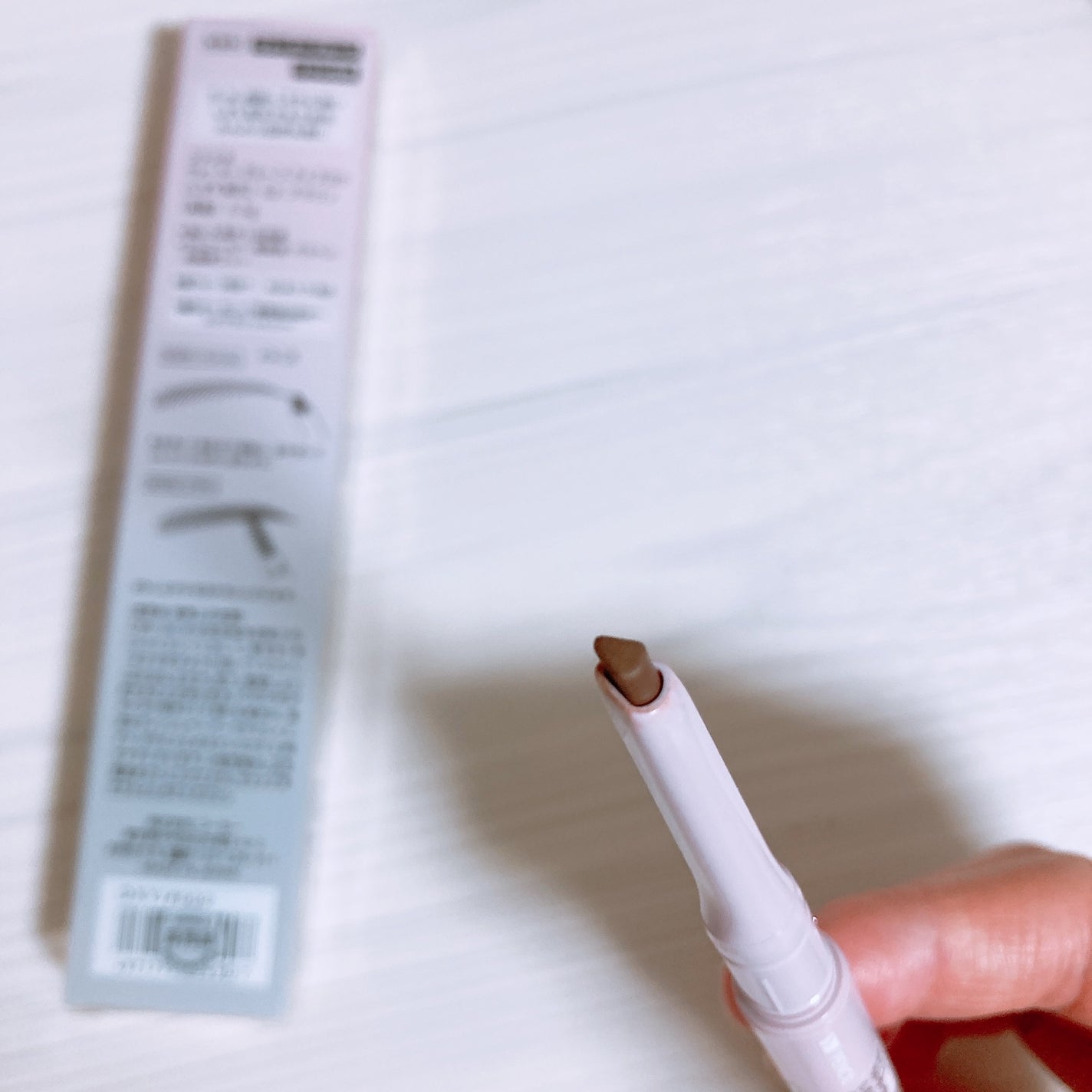 ウォータープルーフ アイブロウ (しずく型芯)/FASIO/アイブロウペンシルを使ったクチコミ(3枚目)