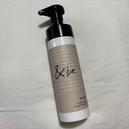 UVミルク/&be/日焼け止め・UVケアを使ったクチコミ(1枚目)