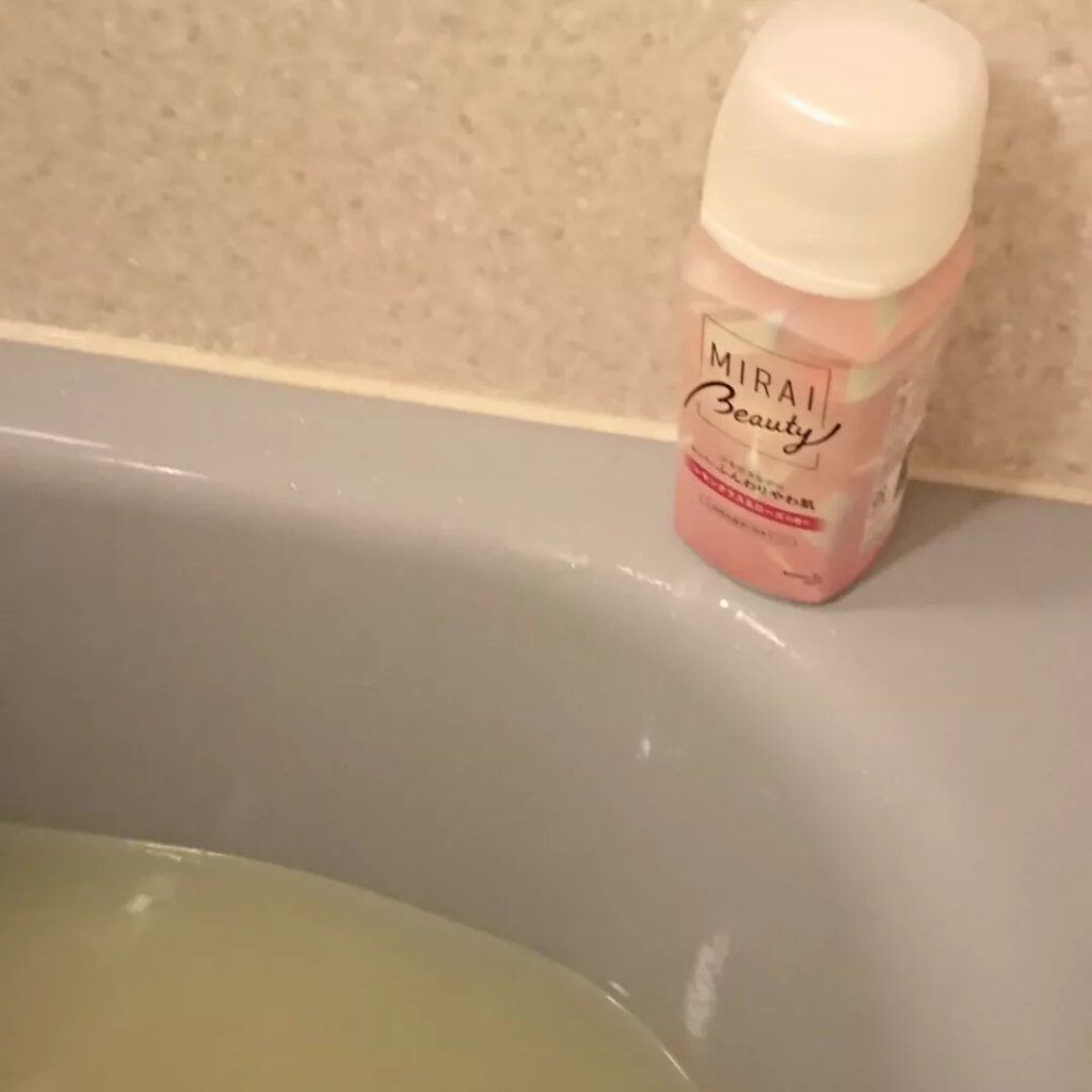 MIRAI beauty バスソルト/花王/炭酸系入浴剤を使ったクチコミ(6枚目)