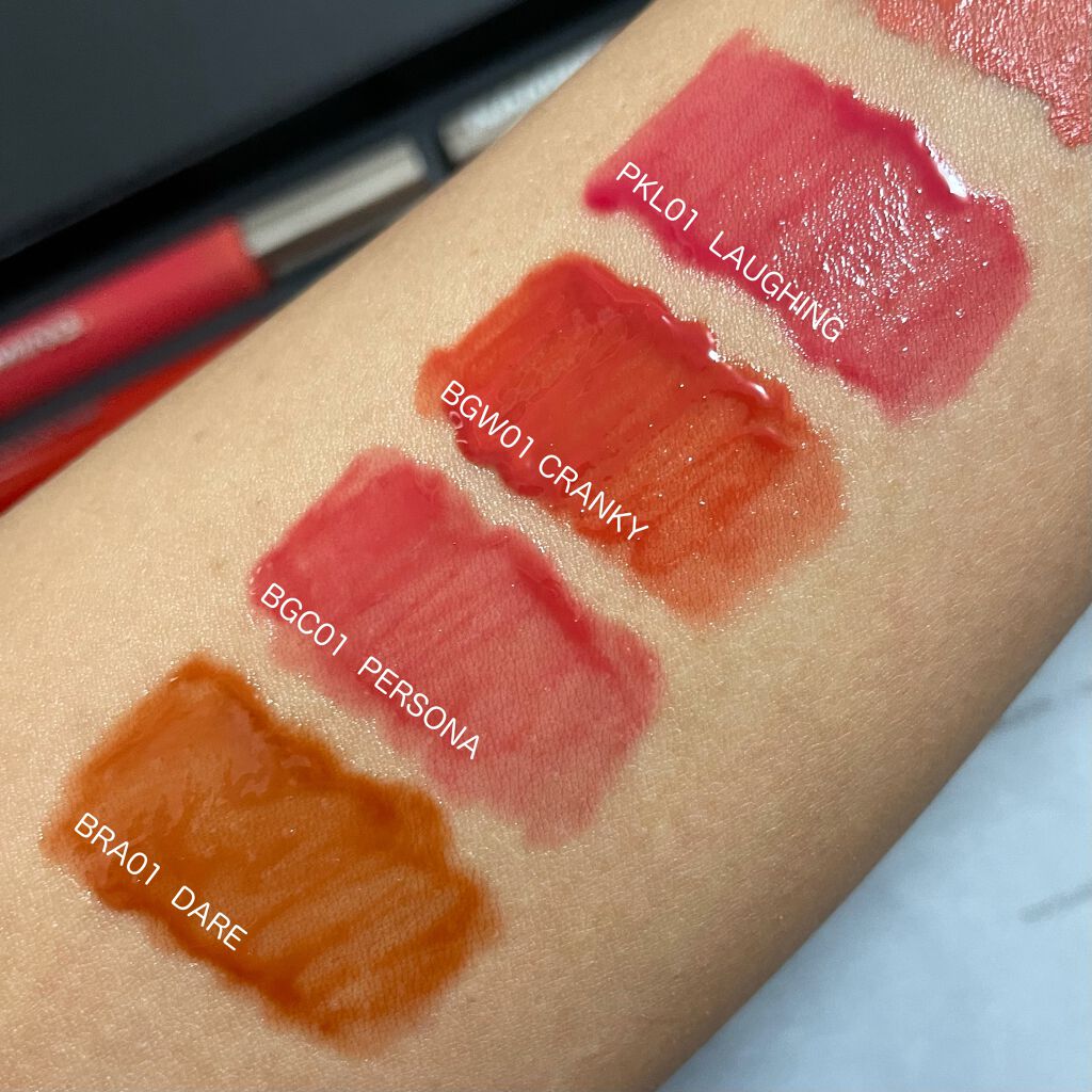  デューイ グロウ リップ ティント/NAMING./リップティントを使ったクチコミ（3枚目）