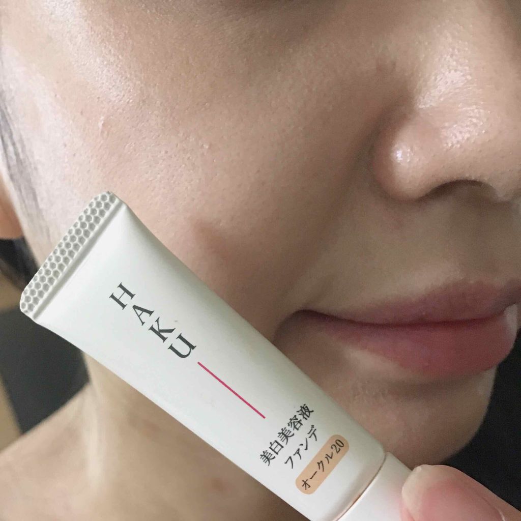 薬用 美白美容液ファンデ/HAKU/クリーム・エマルジョンファンデーションを使ったクチコミ（2枚目）