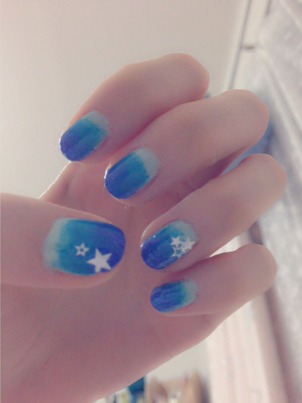 ひな@LIPSパートナー on LIPS 「#冬ネイルのHowto今回は私のネイルを紹介してみました!!1..」(5枚目)