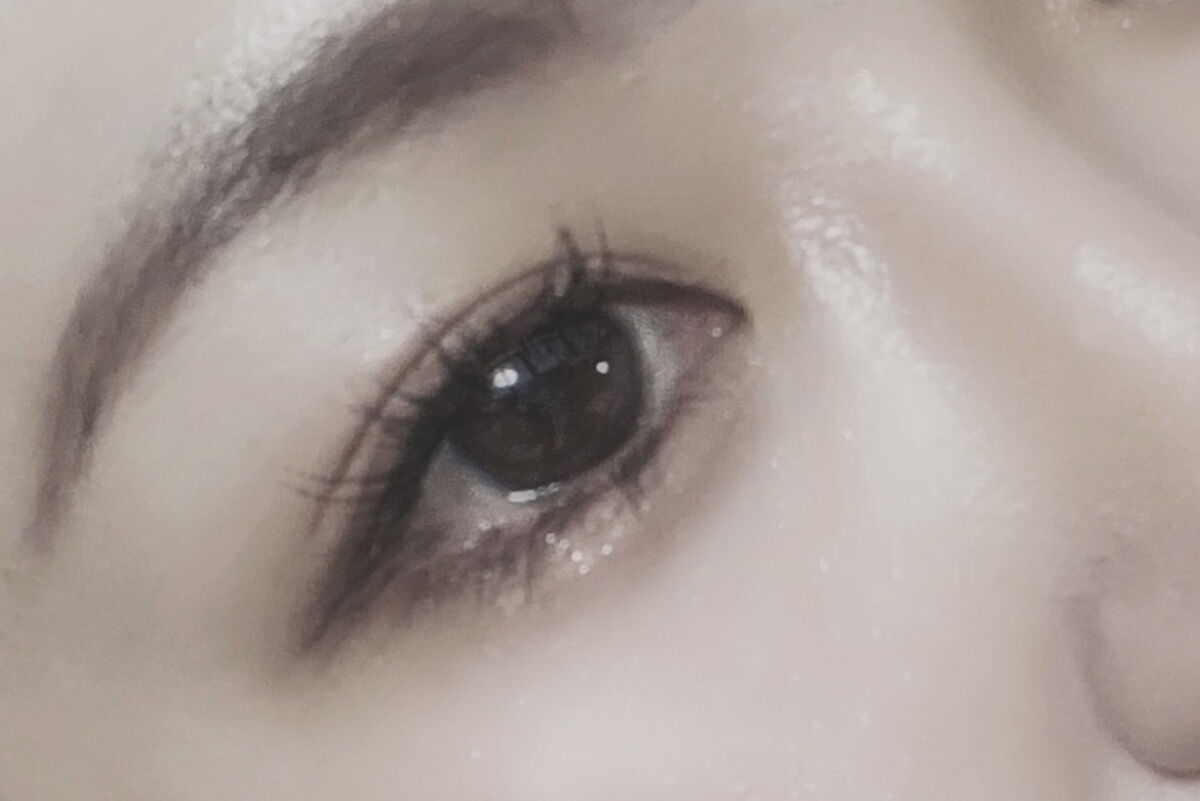 描くふたえアイライナー/CEZANNE/リキッドアイライナーを使ったクチコミ（3枚目）