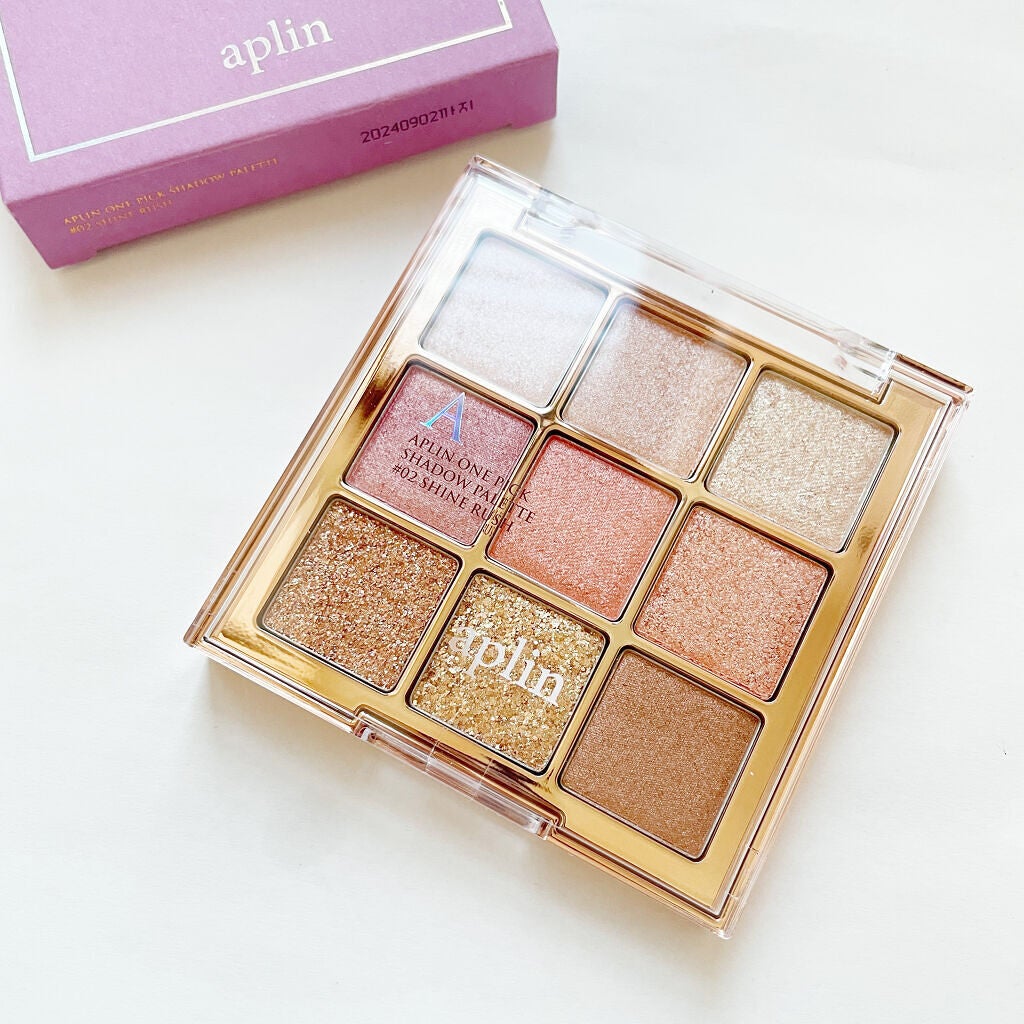ワンピックアイシャドウパレット/APLIN/アイシャドウパレットを使ったクチコミ(3枚目)