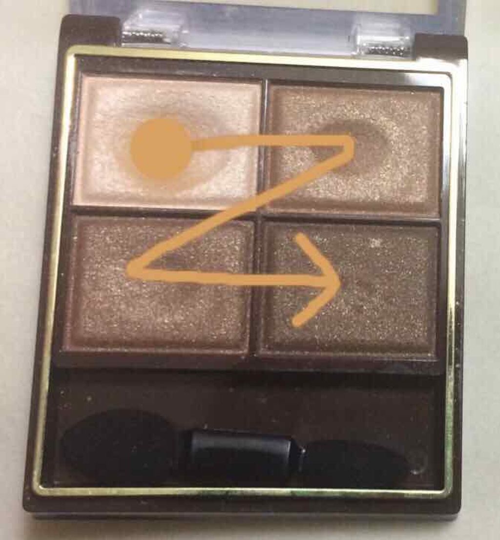 リアルクローズシャドウ/excel/アイシャドウパレットを使ったクチコミ(3枚目)