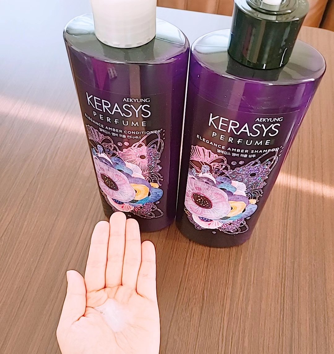 パフューム エレガンスアンバー シャンプー&コンディショナー/KERASYS/シャンプー・コンディショナーを使ったクチコミ（2枚目）