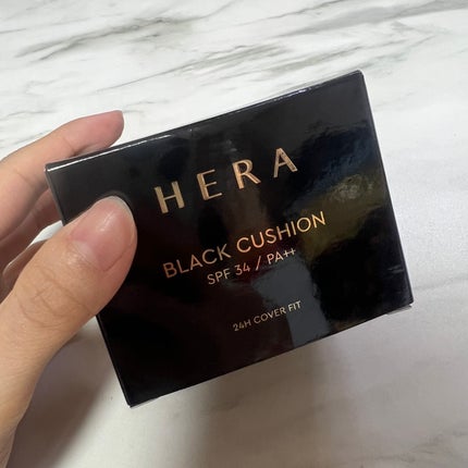 ブラック クッション/HERA/クッションファンデーションを使ったクチコミ(1枚目)