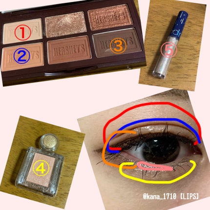 ハーシー プレイカラーアイズミニ/ETUDE/アイシャドウパレットを使ったクチコミ(2枚目)