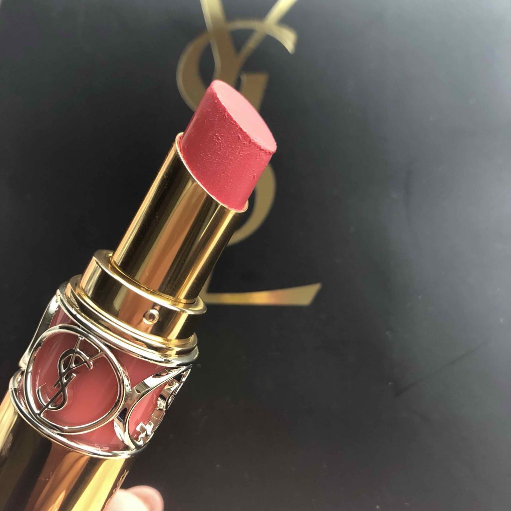 ルージュ ヴォリュプテ シャイン/YVES SAINT LAURENT BEAUTE/口紅を使ったクチコミ（1枚目）