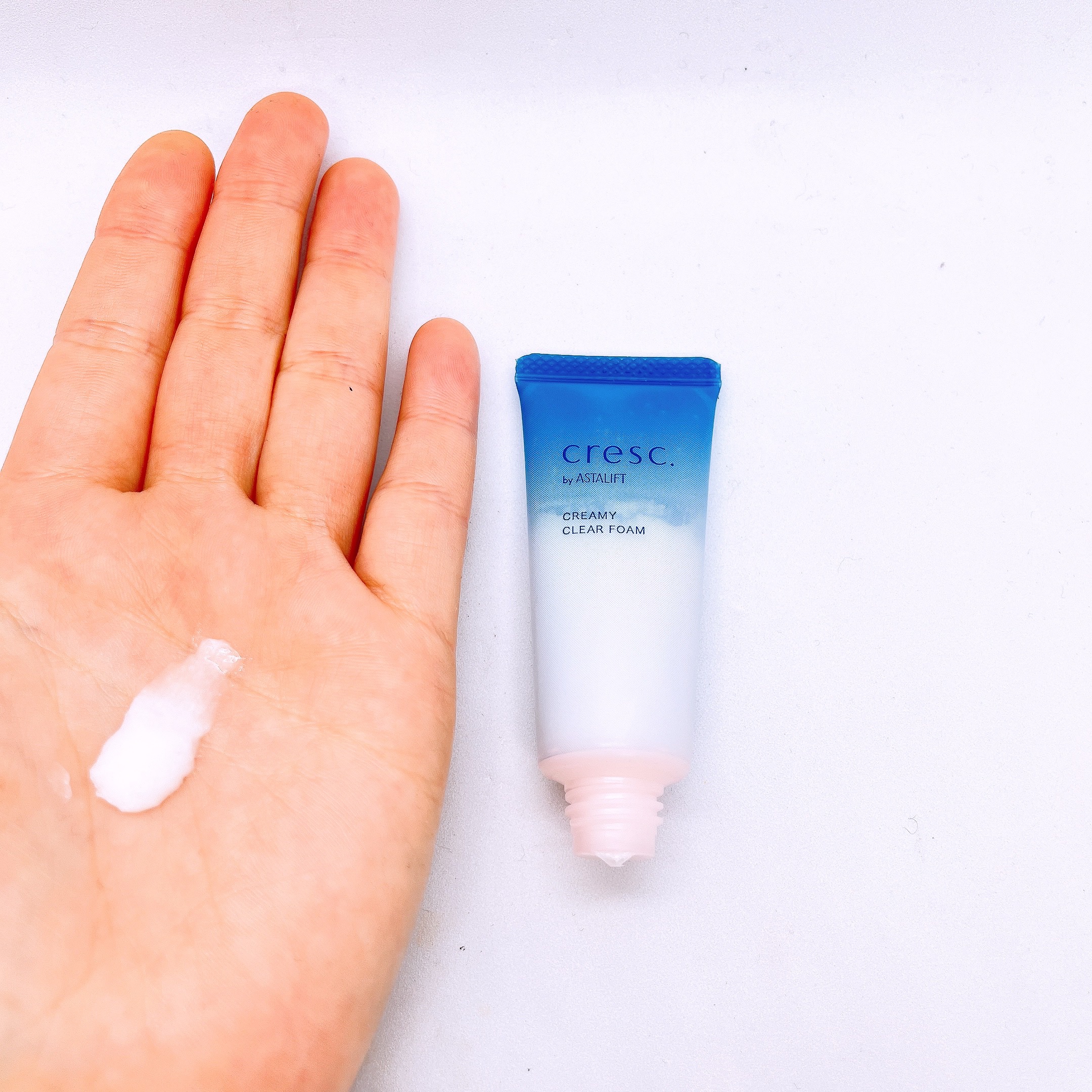 クリーミー クリアフォーム/cresc. by ASTALIFT/洗顔フォームを使ったクチコミ（3枚目）