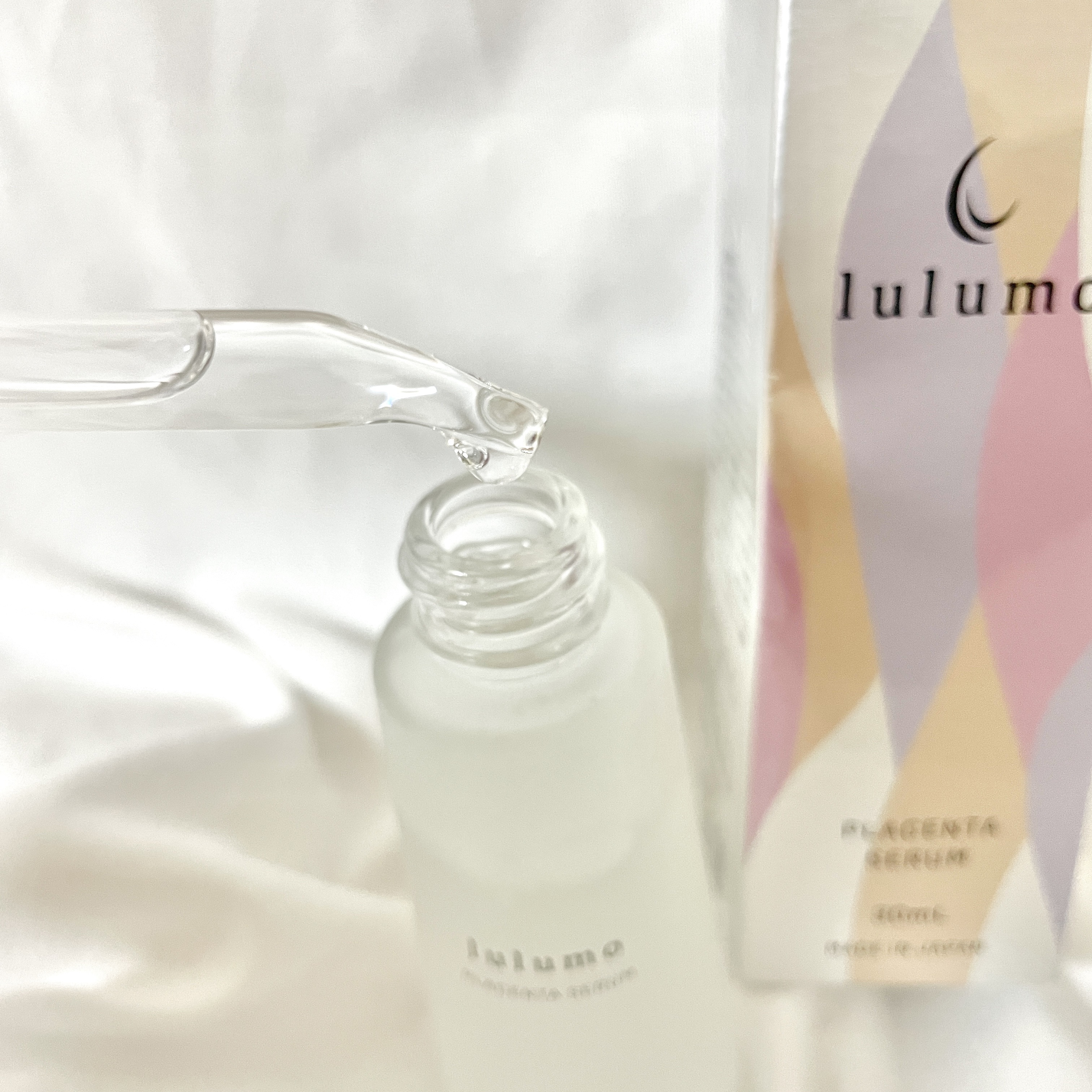 プラセンタ美容液/lulumo/美容液を使ったクチコミ（3枚目）