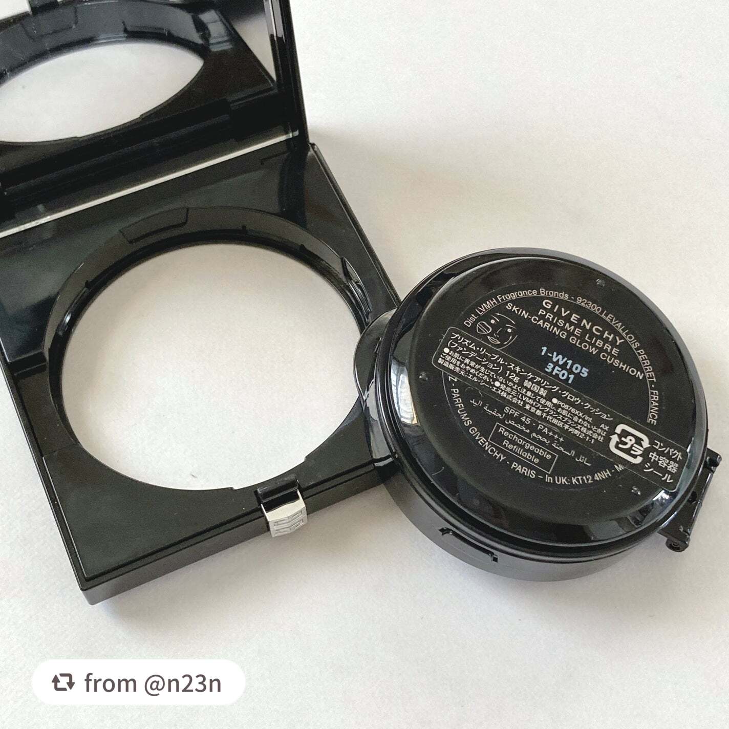 プリズム・リーブル・スキンケアリング・グロウ・クッション/GIVENCHY/クッションファンデーションを使ったクチコミ(10枚目)