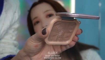 know you letten ダイヤモンド ハイライトパウダー/ELLESY/パウダーハイライトを使ったクチコミ(4枚目)