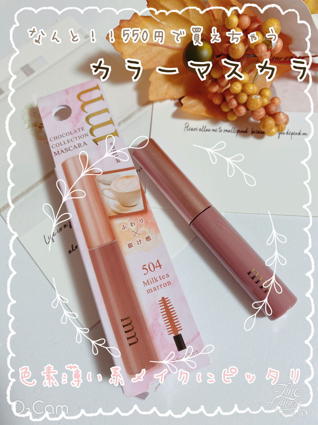 ミリコショコラコレクション/ビューティーワールド/マスカラを使ったクチコミ(1枚目)