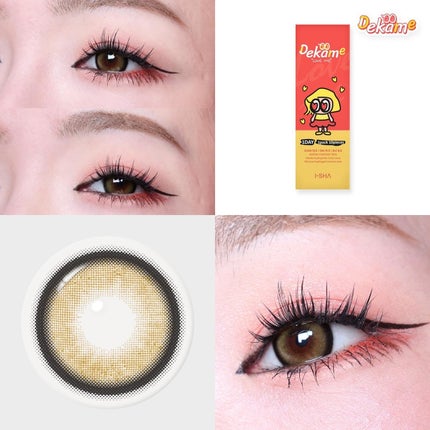 DEKAME LOVEME/蜜のレンズ/ワンデー(1DAY)カラコンを使ったクチコミ(1枚目)