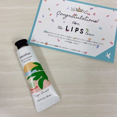 チェジュライフ パフュームド ハンドクリーム N/innisfree/ハンドクリームを使ったクチコミ（2枚目）