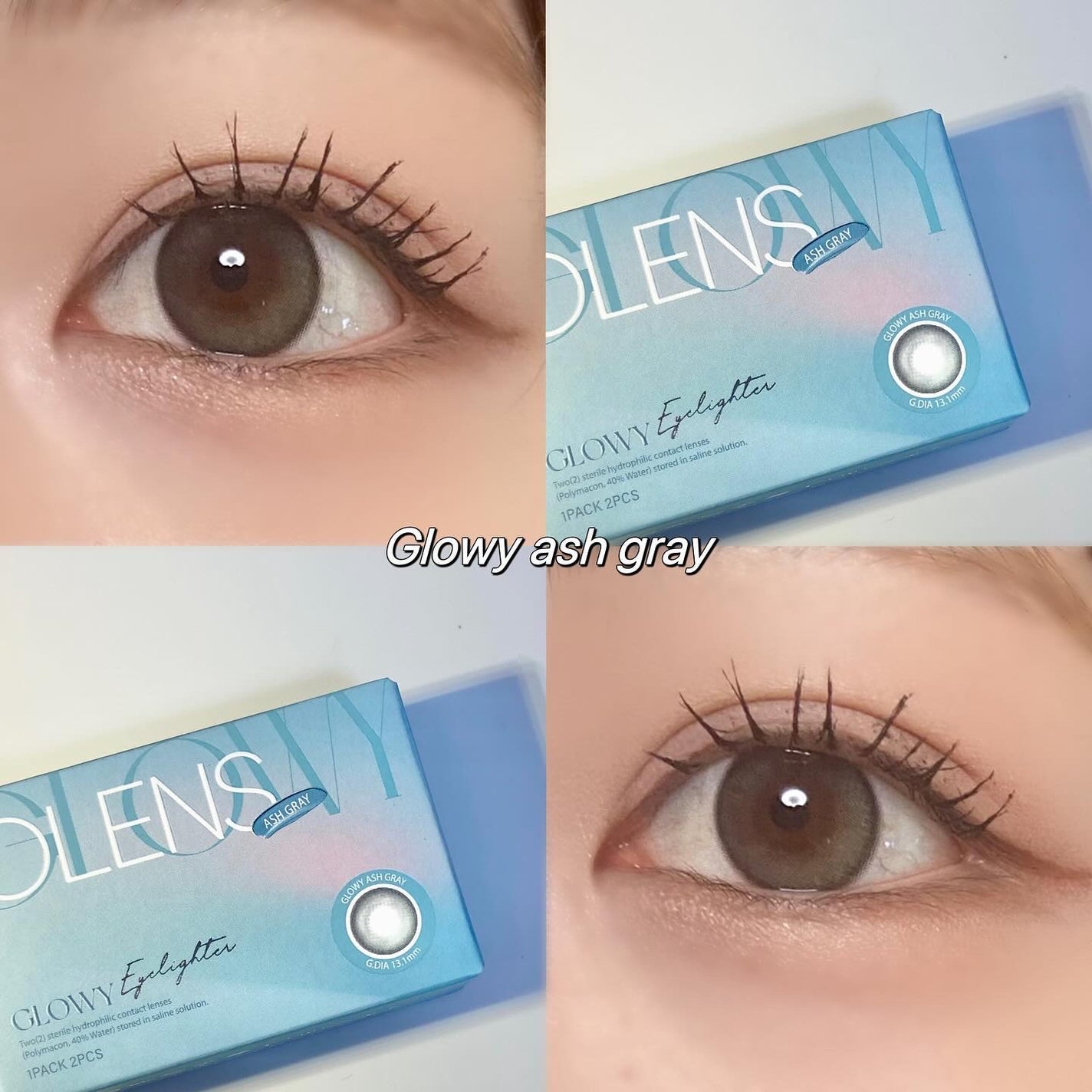 Glowy 1day/OLENS/ワンデー(1DAY)カラコンを使ったクチコミ(3枚目)