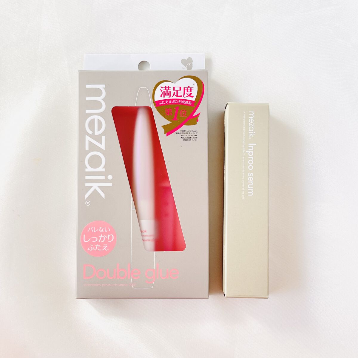 ダブルグルー 接着タイプ/メザイク/二重まぶた用アイテムを使ったクチコミ（1枚目）