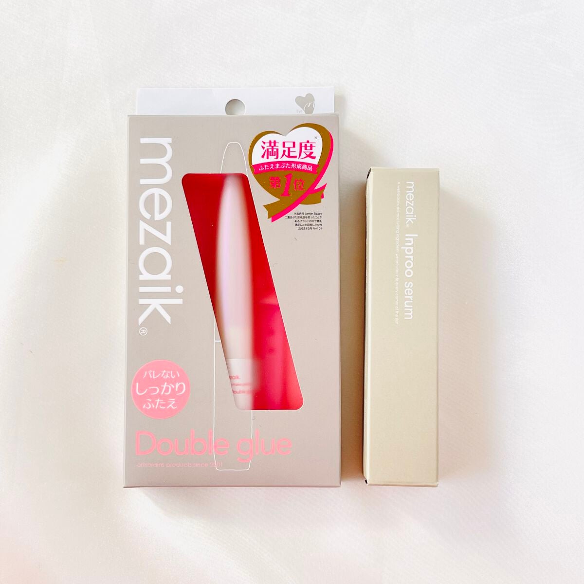 ダブルグルー 接着タイプ/メザイク/二重まぶた用アイテムを使ったクチコミ(1枚目)