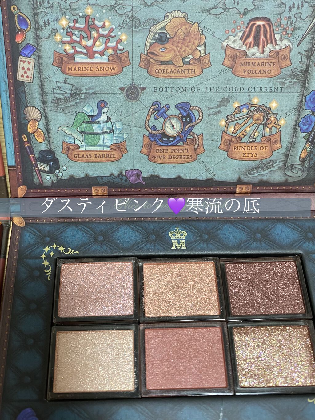 ナイストゥミーチュートランク/MAJOLICA MAJORCA/アイシャドウパレットを使ったクチコミ（3枚目）