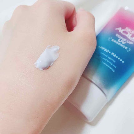 スキンアクア トーンアップUVエッセンス/スキンアクア/日焼け止めクリームを使ったクチコミ(3枚目)