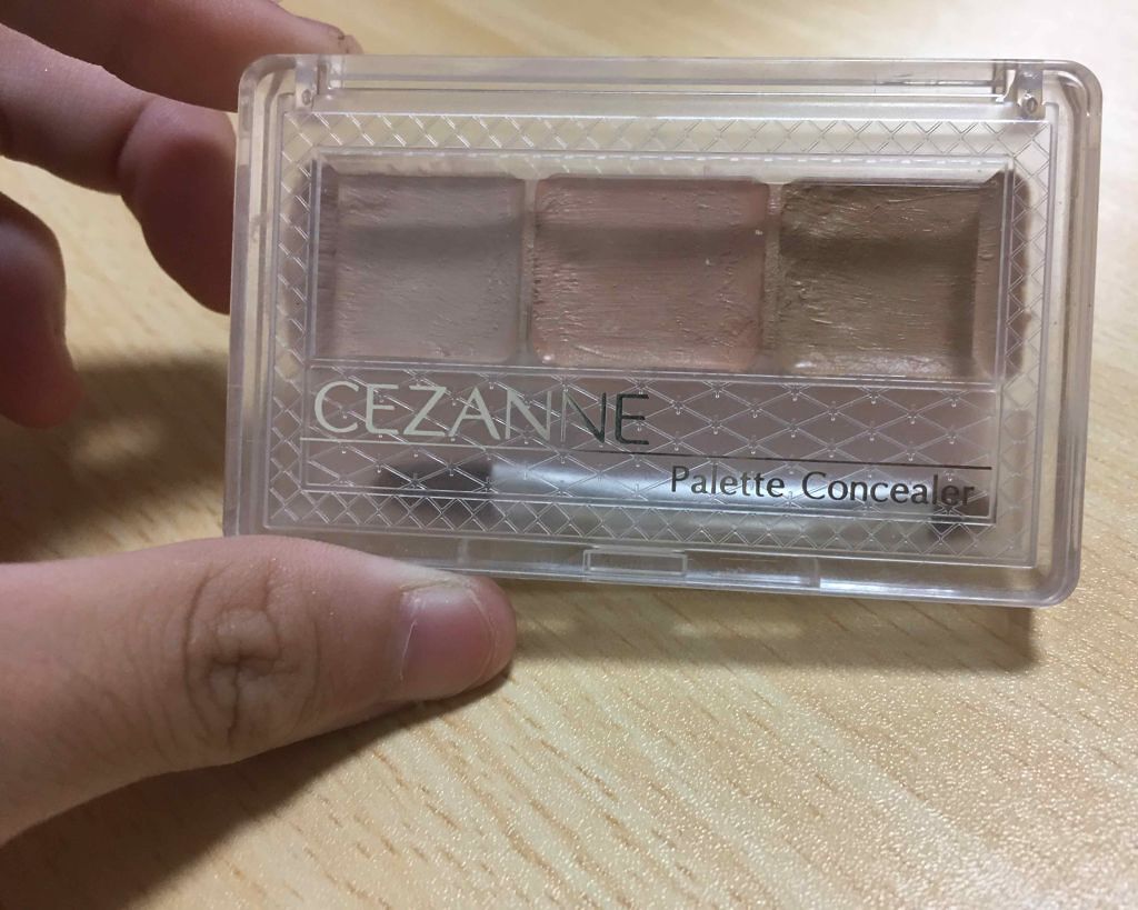 パレットコンシーラー/CEZANNE/パレットコンシーラーを使ったクチコミ(1枚目)