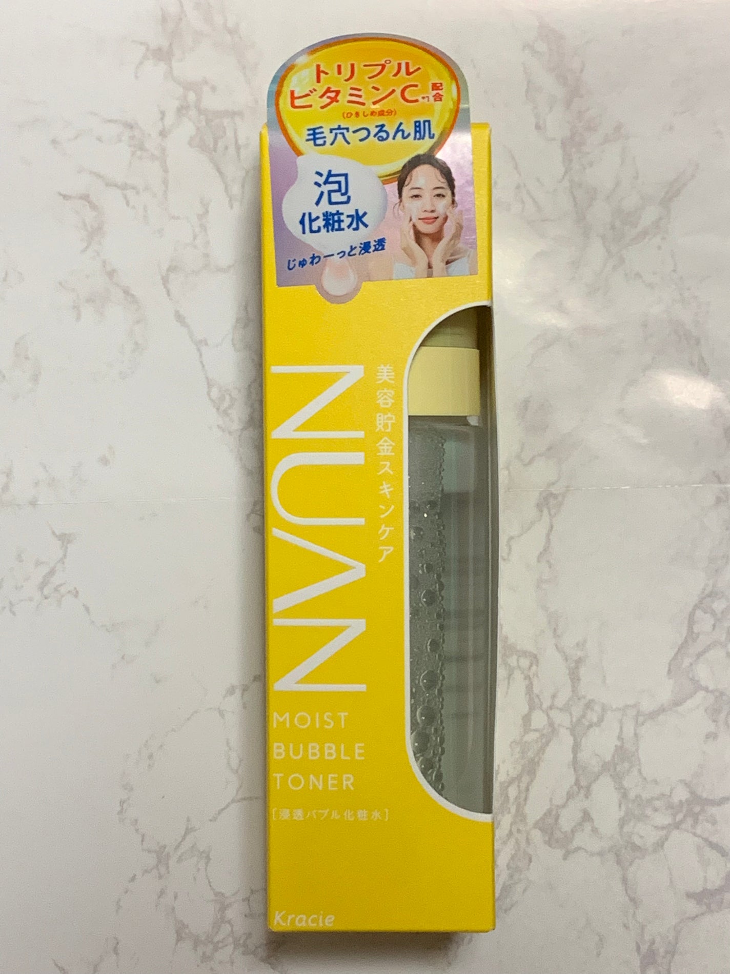 浸透バブル化粧水/NUAN/化粧水を使ったクチコミ(1枚目)