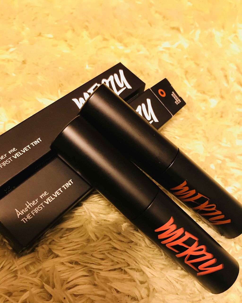 ザ ファースト ベルベット ティント シーズン1/MERZY/リップティントを使ったクチコミ(1枚目)